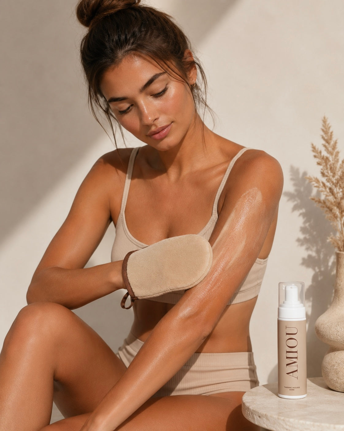 TANNING MITT
